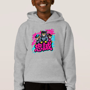 Gato Legal da Moda Streetwear Japonesa - Presente