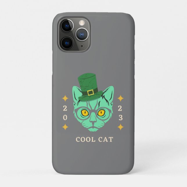 Gato Legal do iPhone 11 Pro Capas (Verso)