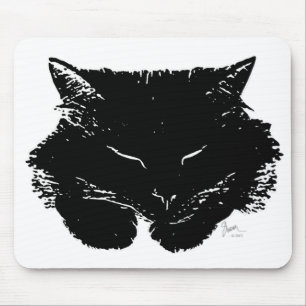 Gato macio Mousepad