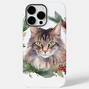 Gato Maine Coon Natal Grinalda Festiva Gatinho