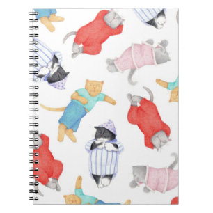 GATO MARAVILHOSO Caderno espiral 16,5 x 22,2 cm