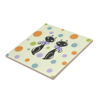 Gato Moderno do Meio século