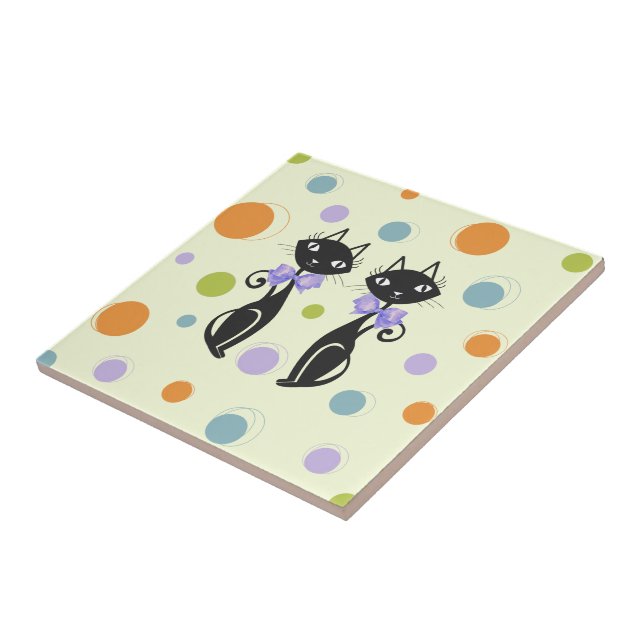 Gato Moderno do Meio século (Lateral)