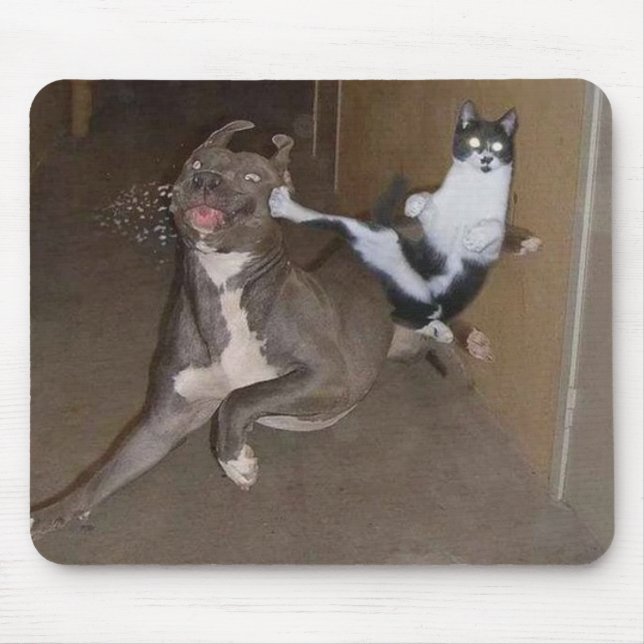 Gato Mousepad de Ninja (Frente)