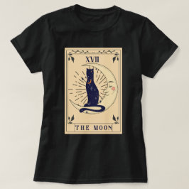 Gato Na Lua Tarot Relaxou A Camisa T