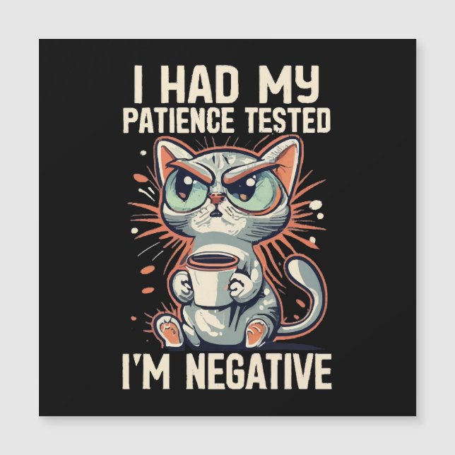 Gato Negativo (Frente)