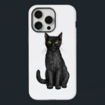 Gato negro<br><div class="desc">Gato preto pintado à mão</div>