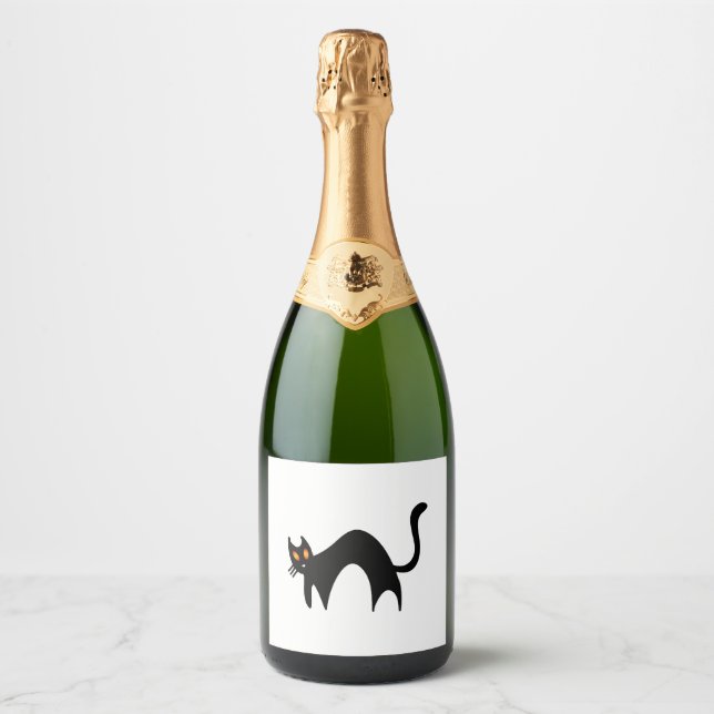 Gato Negro Halloween (Frente)