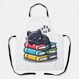 Gato Negro Inteligente com Óculos - Cartografia En