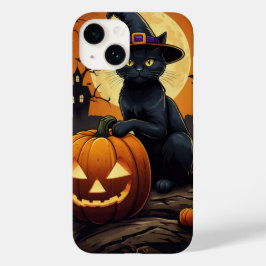 Gato Negro na Pumpkin