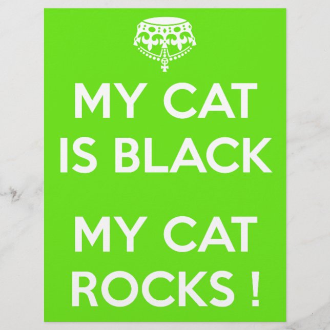 Gato negro rocha (Frente)