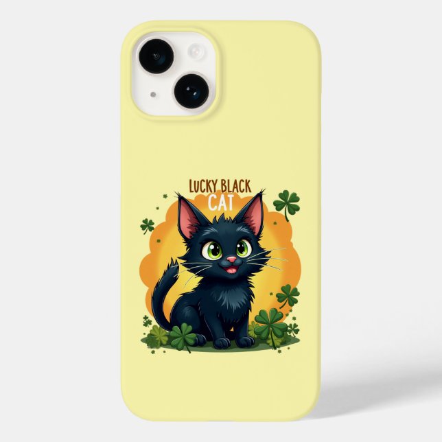 Gato Negro Sortudo: Rua. Vestido do Dia de Patrick (Verso)