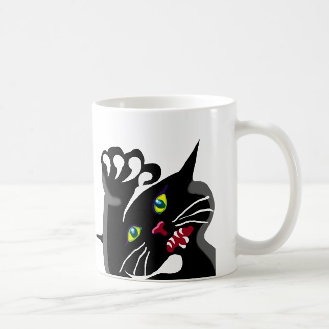Gato para guarda na caneca (Direita)