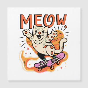 Gato Patinando Meow