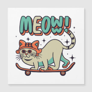 Gato Patinando Meow