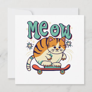Gato Patinando Meow