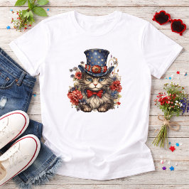 Gato Patriótico Americano