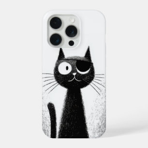 Gato Pirata – Fofa Arte Minimalista de Gatos