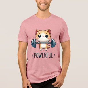 Gato Poderoso Levantando Pesos, Arte de Gatinho Fo