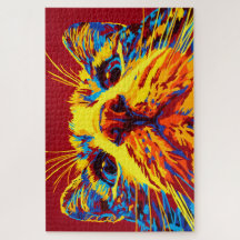 Gato preliminar - Xena quebra-cabeça de 1000