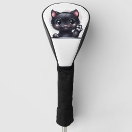 Gato Preto Adorável Kawaii