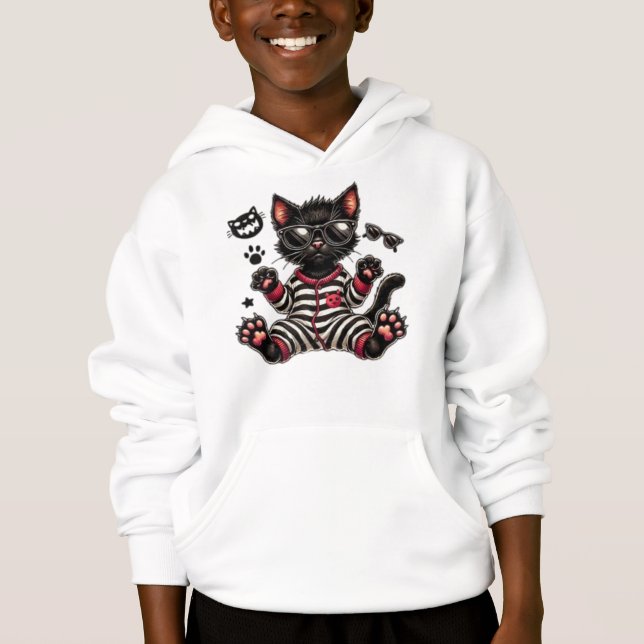 Gato Preto Cinto (Frente)