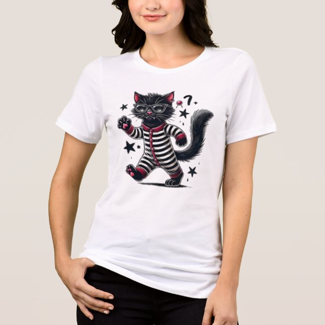 Gato Preto Cinto (Frente)