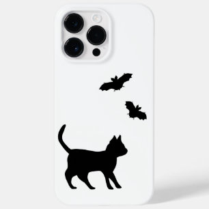 Gato preto com bastão