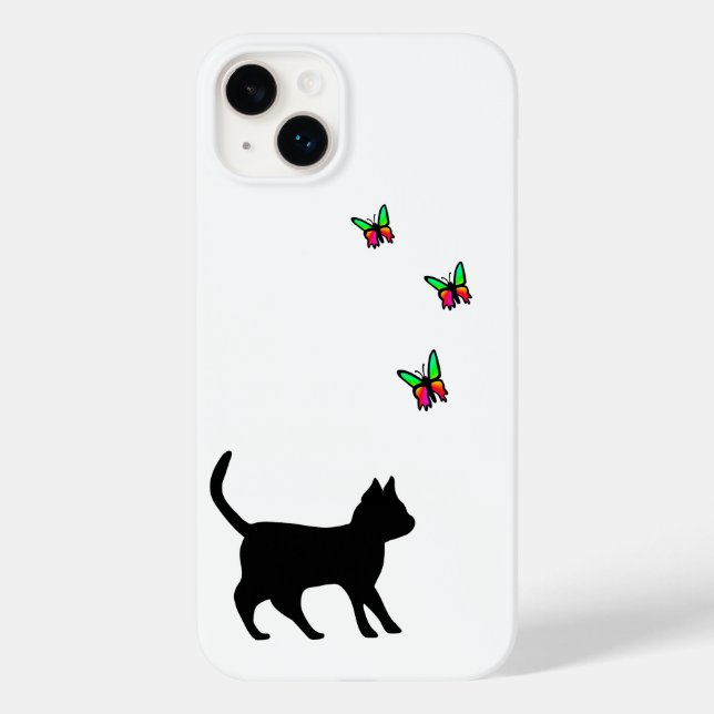 Gato Preto e Borboleta (Verso)