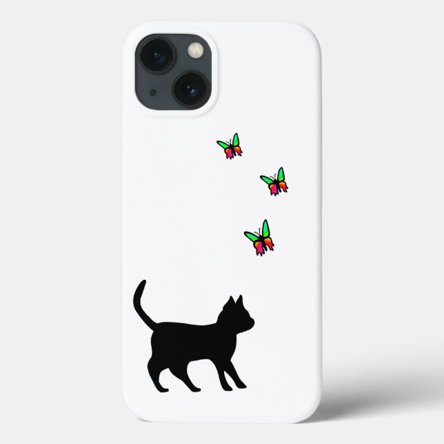 Gato Preto e Borboleta (Verso)