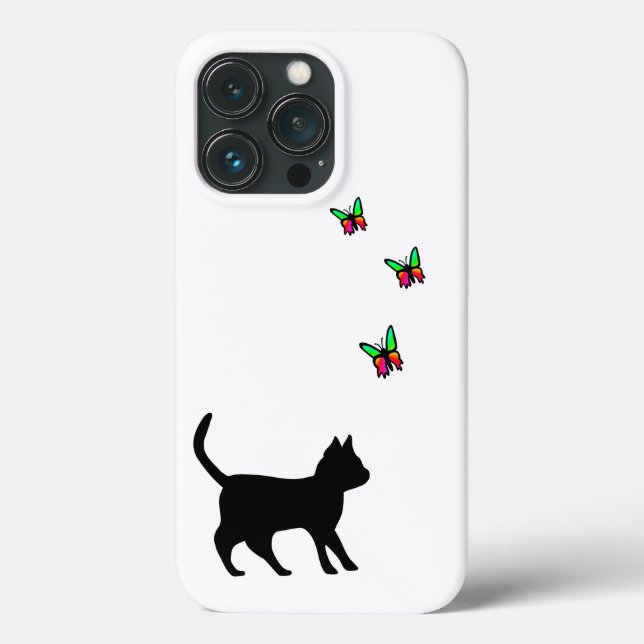 Gato Preto e Borboleta (Verso)