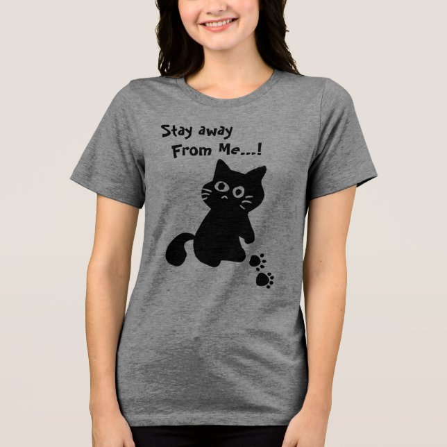 Gato Preto, Gato Fofo, Fique longe de mim script, (Frente)