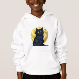 Gato preto zangado