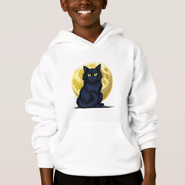 Gato preto zangado (Frente)