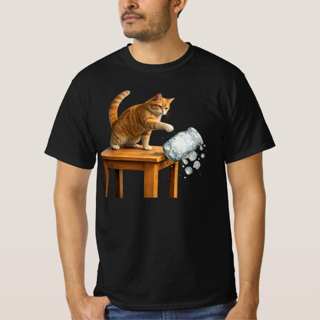  Gato Pro Imigração , Abolir Camiseta ICE , chinga (Frente)
