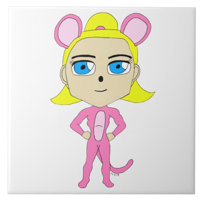 gato rosa (Frente)