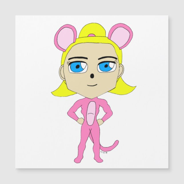 gato rosa (Frente)