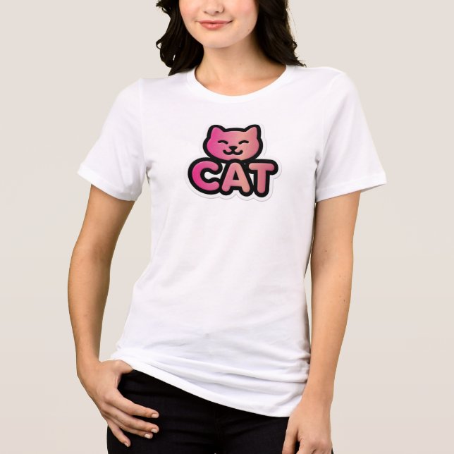 Gato Rosa Dourado (Frente)