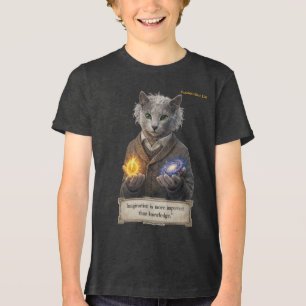 Gato Russo Azul Einstein - Imaginação