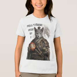 Gato Samurai Azul Russo