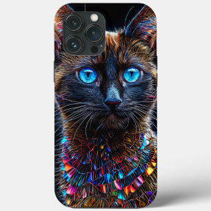 Gato siamês fofo Minimal Amante de gatos fofos