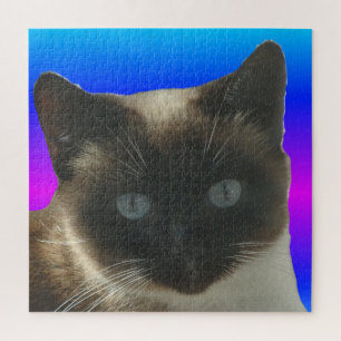 Gato siamês giro Quebra-cabeça