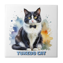 Gato Smoking Elegante