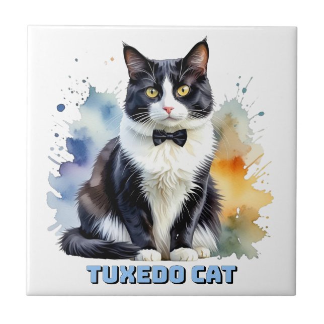 Gato Smoking Elegante (Frente)