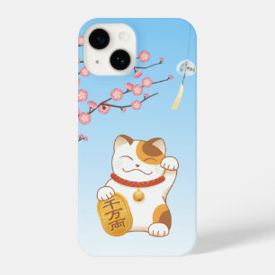 Gato Sortudo Japonês Calico Maneki Neko