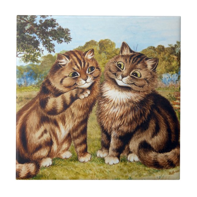 Gato Sussurro, Louis Wain (Frente)