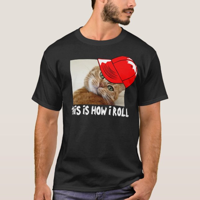 Gato urbano, é assim que eu faço a camiseta (Frente)