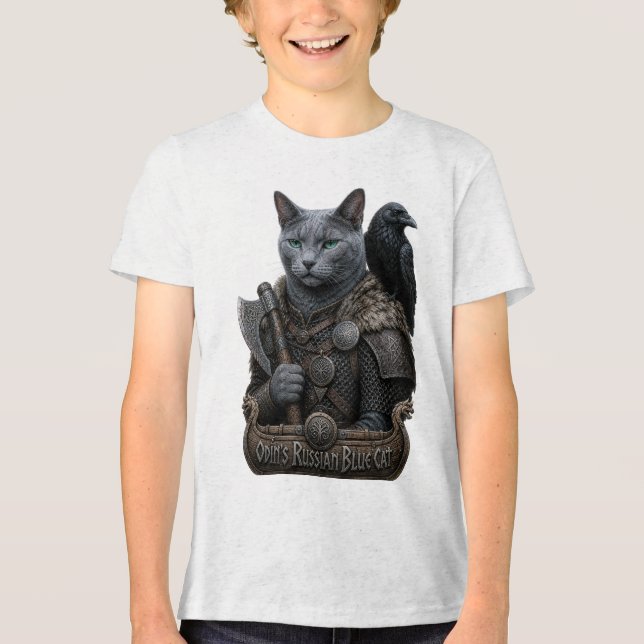 Gato Veterano Russian Blue Odin (Frente)