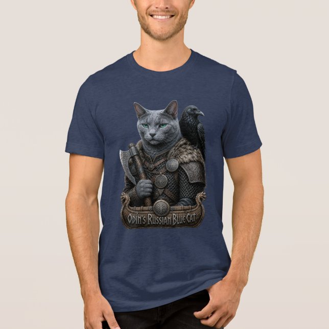 Gato Veterano Russian Blue Odin (Frente)