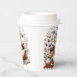 Gato Whimsso de Café de Cristina Adorável